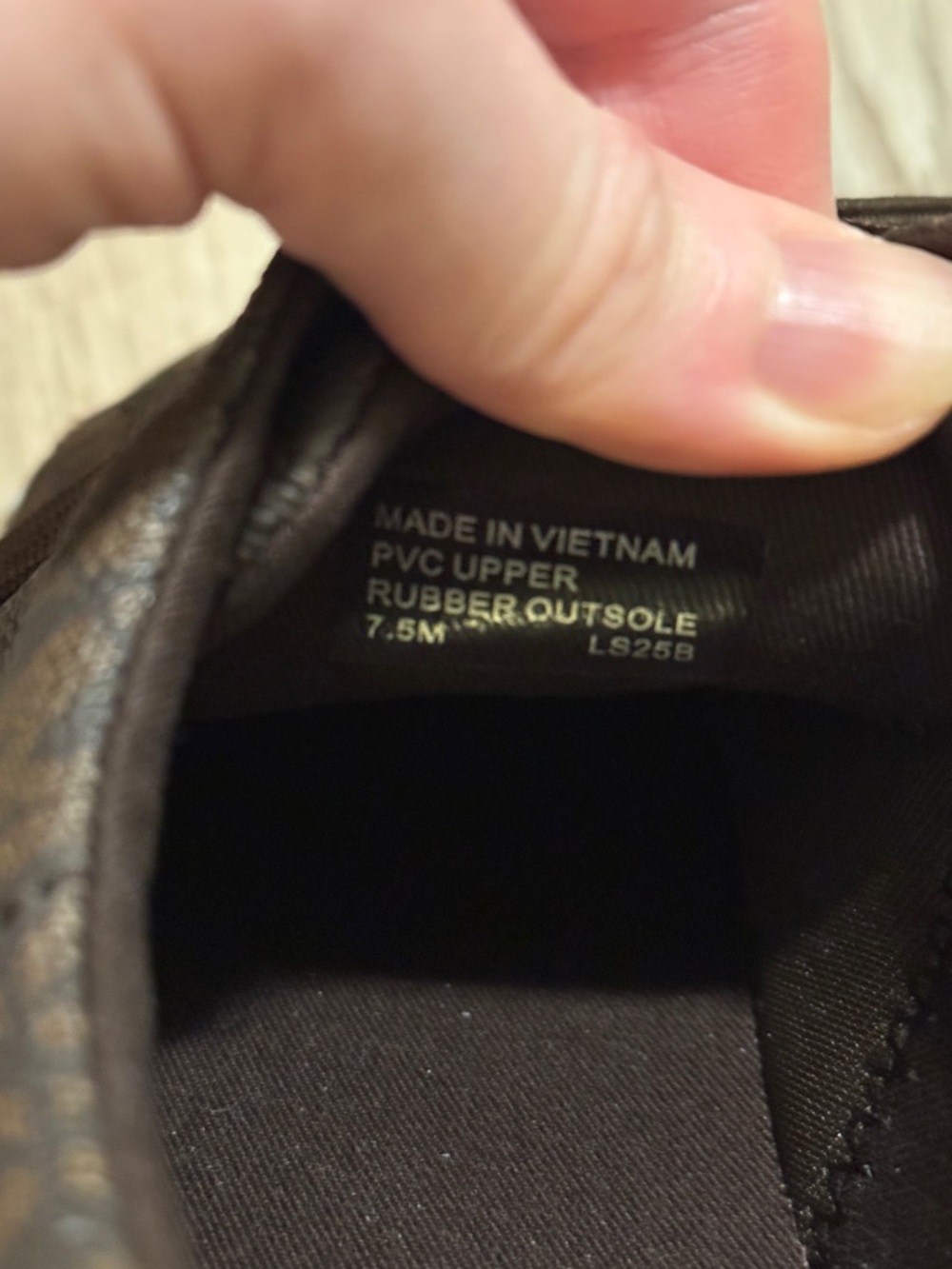 Michael Kors Chocolate Brown MK Logo Low-Top Sneakers - Picture 4 of 12